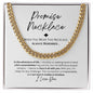 Promise Necklace - Cuban Link Chain
