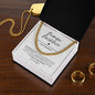 Promise Necklace - Cuban Link Chain