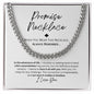 Promise Necklace - Cuban Link Chain