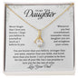 To My Daughter | Never Forget That I Love You - Alluring Beauty necklace