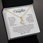 To My Daughter | Never Forget That I Love You - Alluring Beauty necklace