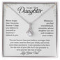 To My Daughter | Never Forget That I Love You - Alluring Beauty necklace
