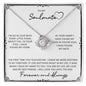 To My Soulmate | Forever & Always - Love Knot Necklace