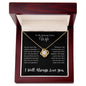 To My Amazing Future Wife | I Will Always Love You - Love Knot Necklace