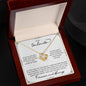 To My Soulmate | Forever & Always - Love Knot Necklace