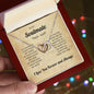 To My Soulmate | I Love You, Forever & Always - Interlocking Hearts necklace