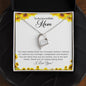 To An Incredible Mom | I Love You - Forever Love Necklace