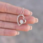 To An Incredible Mom | I Love You - Forever Love Necklace