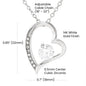 To An Incredible Mom | I Love You - Forever Love Necklace