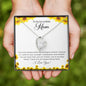 To An Incredible Mom | I Love You - Forever Love Necklace