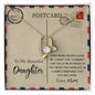 To My Beautiful Daughter | You Are Loved - Forever Love Necklace