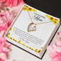 To An Incredible Mom | I Love You - Forever Love Necklace