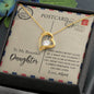 To My Beautiful Daughter | You Are Loved - Forever Love Necklace